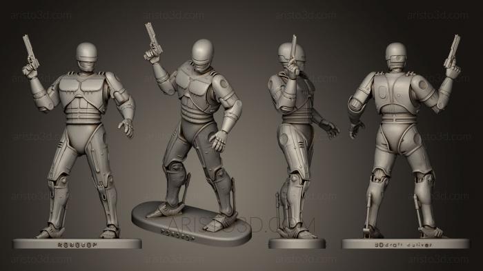 Figurines heroes, monsters and demons (STKM_0506) 3D model for CNC machine